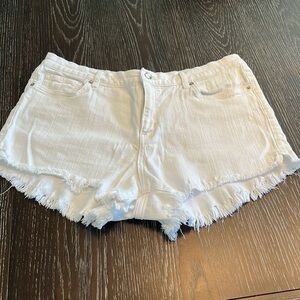Women’s Pistola White Denim Shorts - Size 33